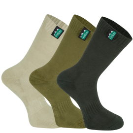 Ridgeline Cotton work Socks Mid Length (Pack of 3)